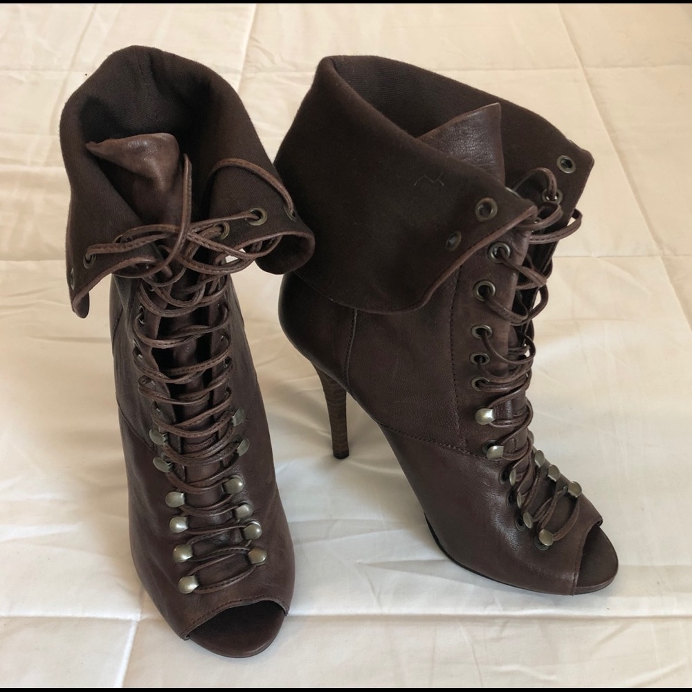 Peep Toe Booties